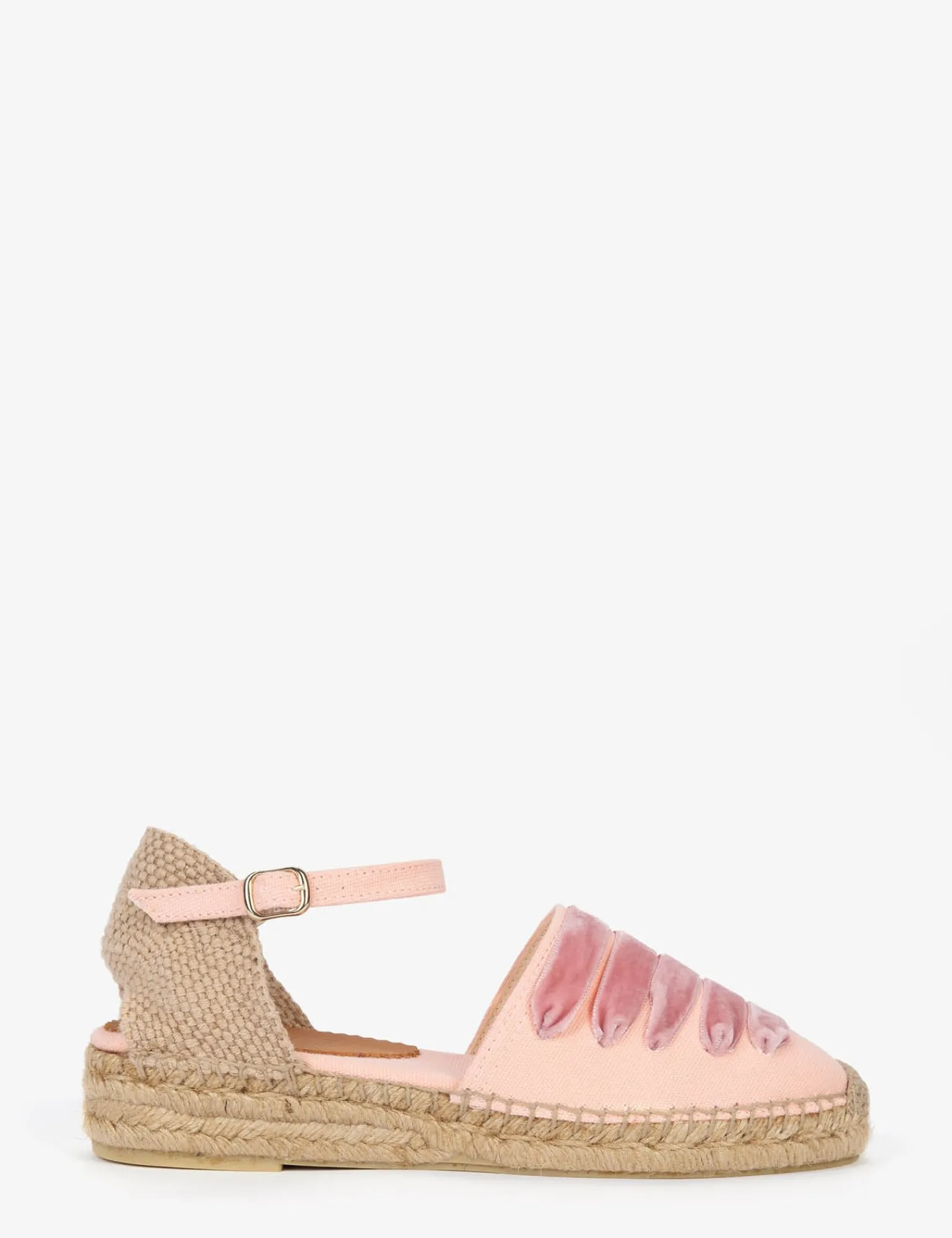 Penelope Chilvers Low Mary Jane Dali Espadrille TeaRose New