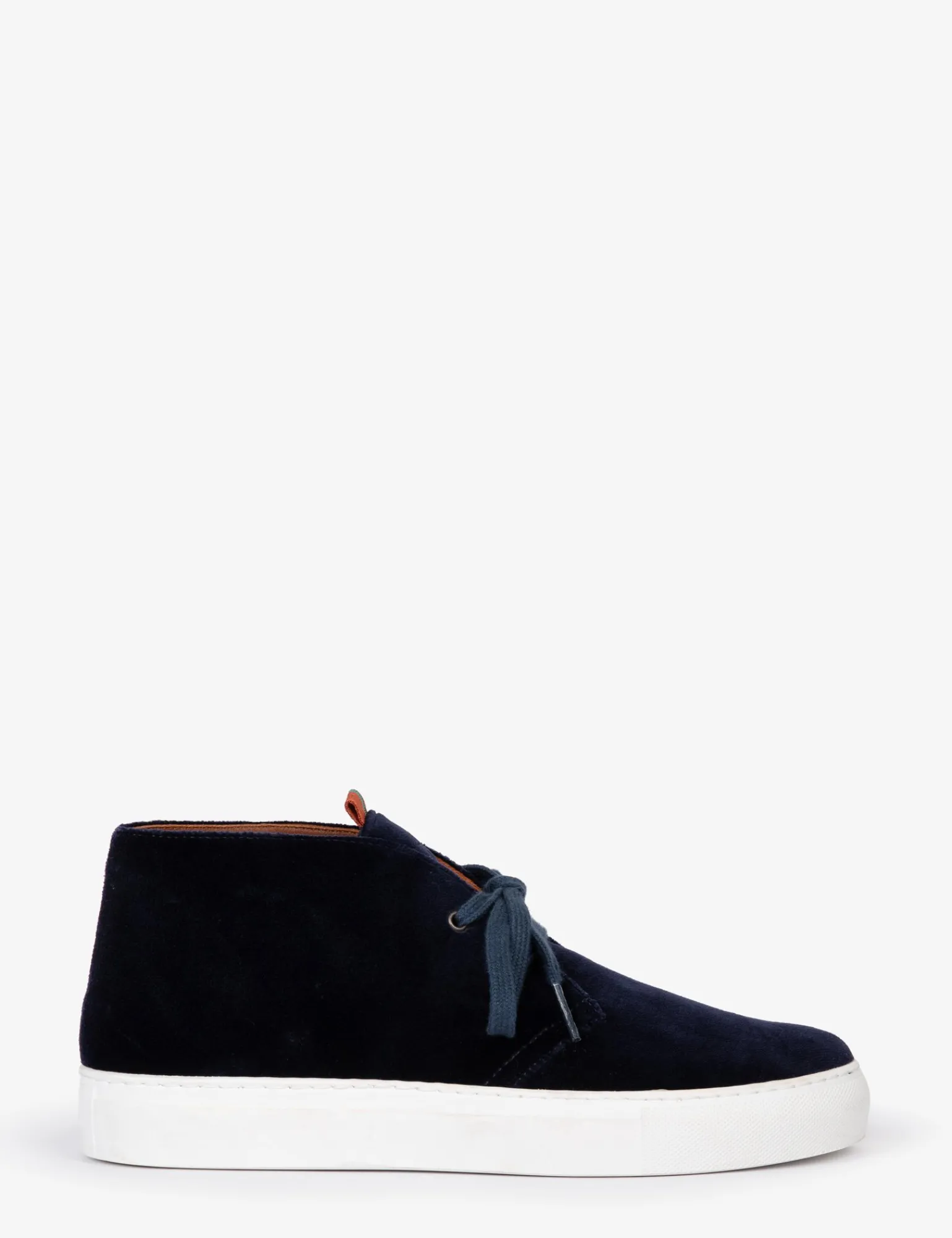 Penelope Chilvers Jungle Velvet Trainer Navy Clearance
