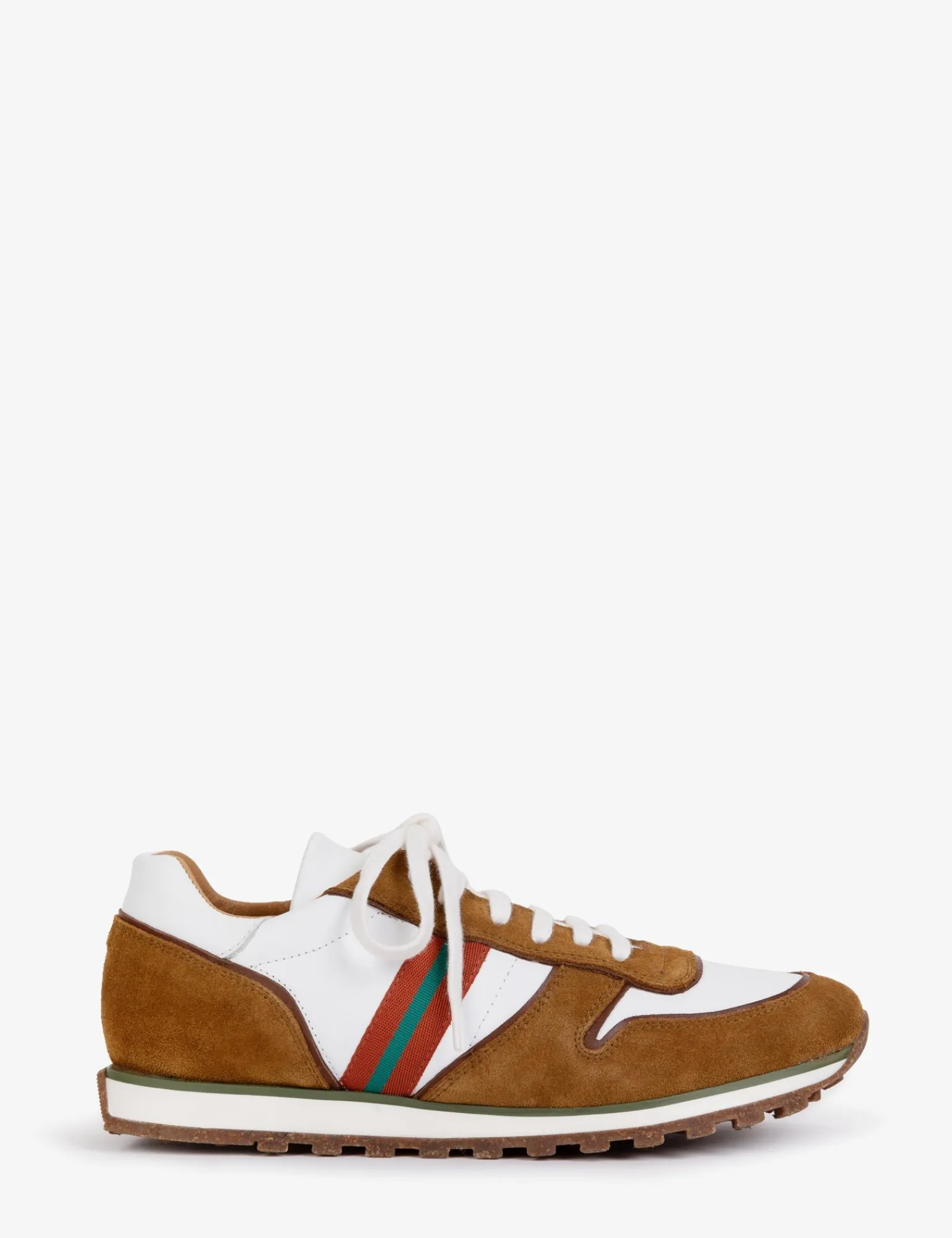 Penelope Chilvers Studio Leather Trainer Tan/Multi Clearance