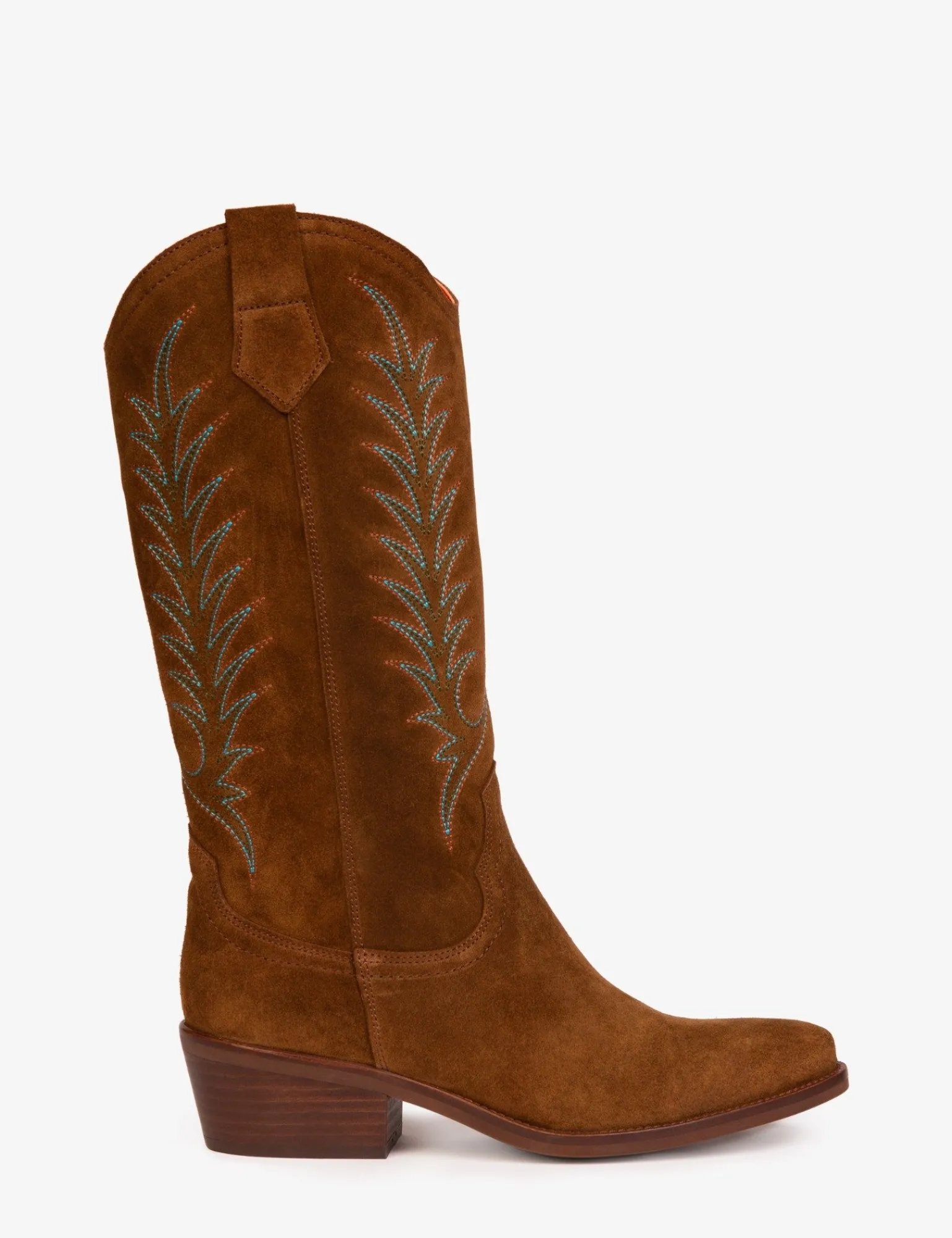 Penelope Chilvers Goldie Embroidered Cowboy Boot Peat Online
