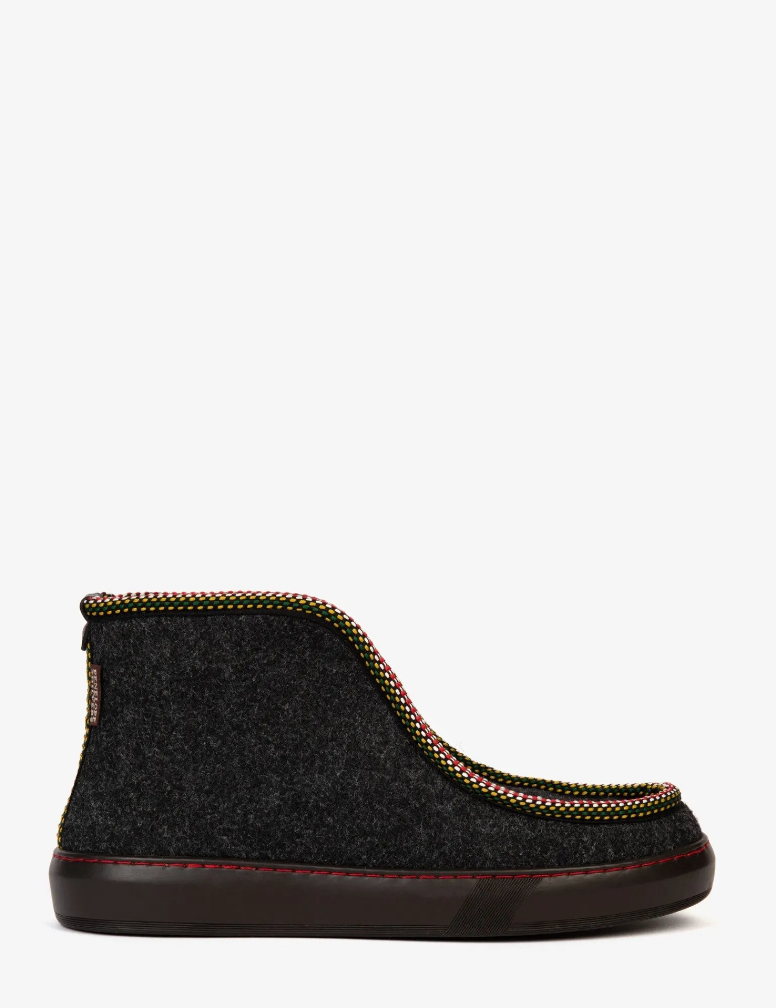 Penelope Chilvers Inuit Felt Slipper Black Clearance