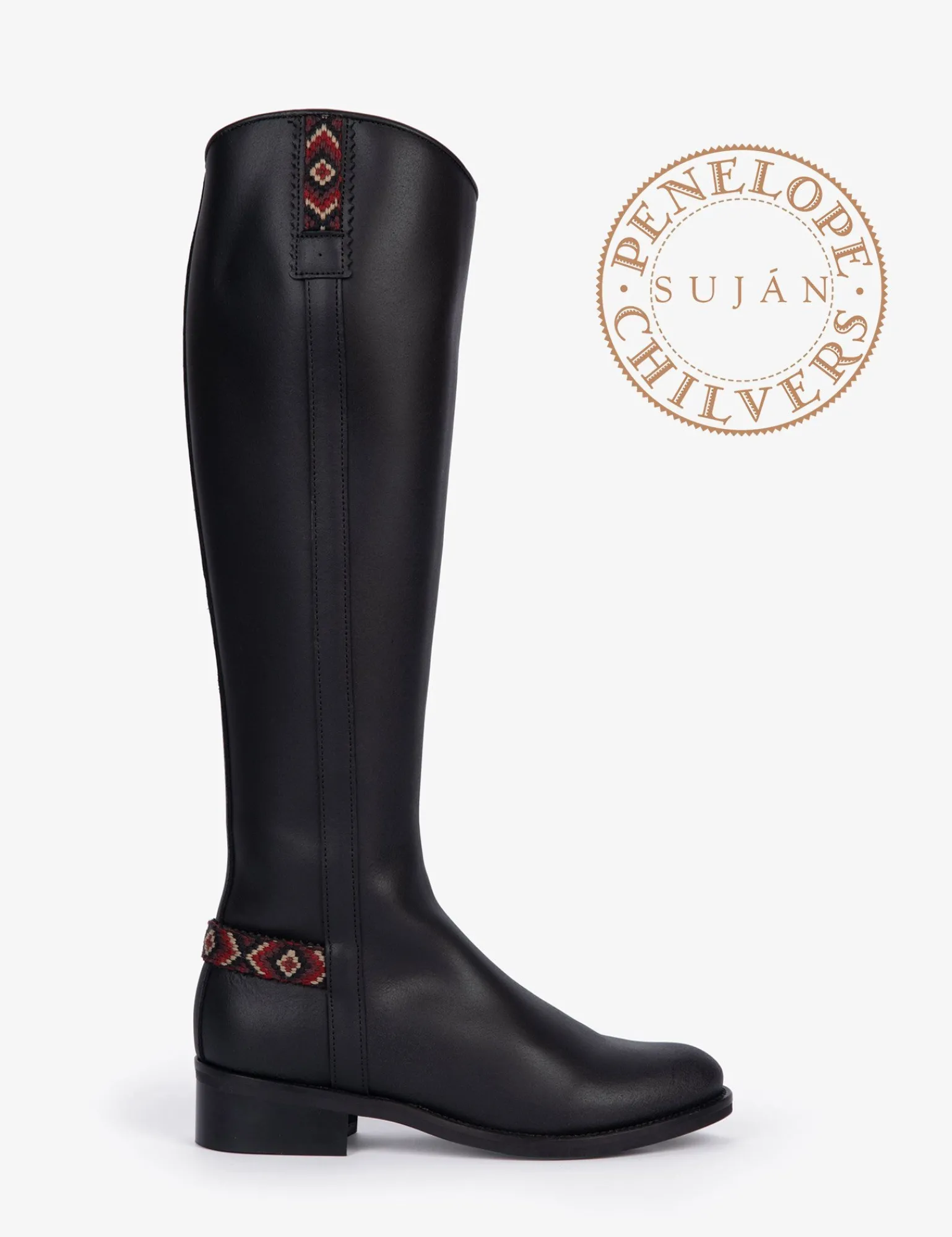 Penelope Chilvers SUJÁN Riding Leather Boot Black Best