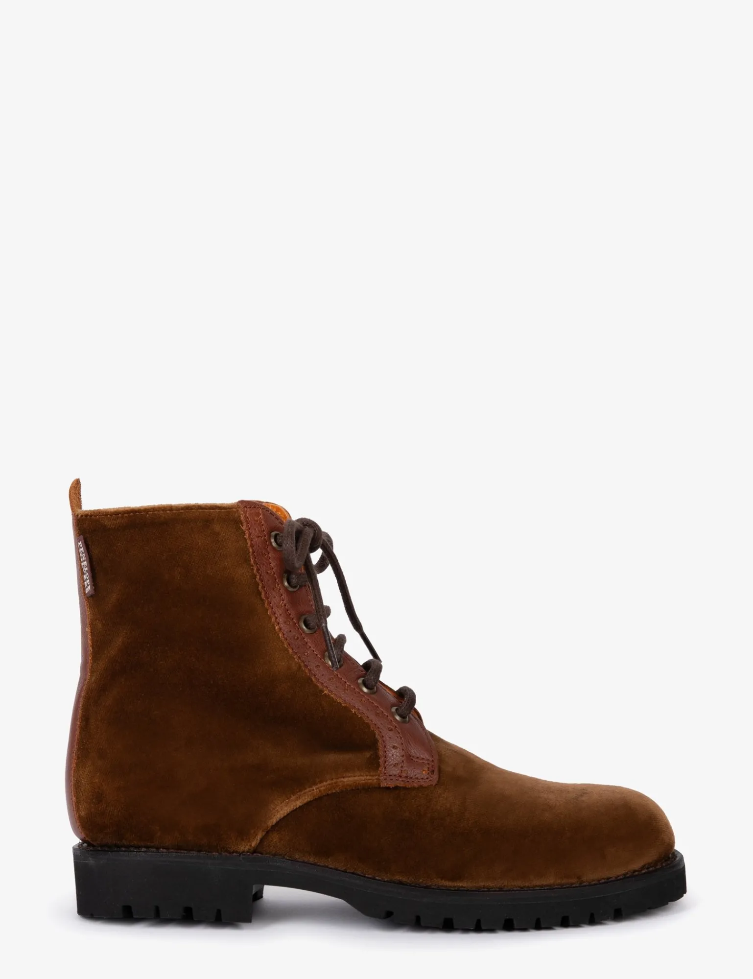 Penelope Chilvers Rodriguez Velvet Boot Nut Sale