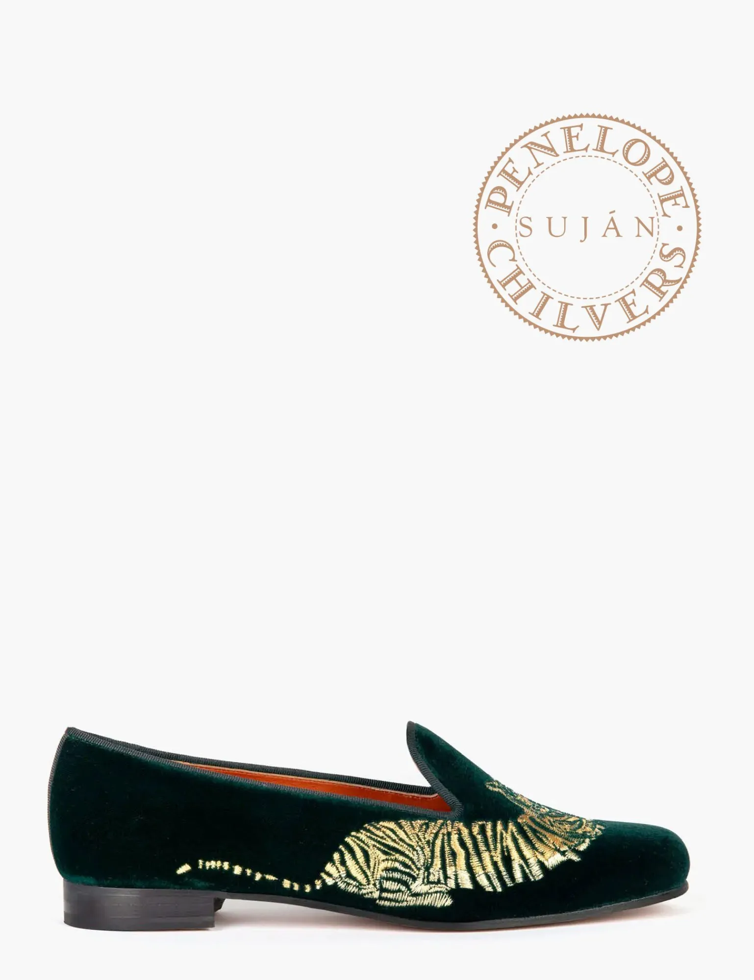 Penelope Chilvers SUJÁN Smoking Slipper Emerald Online