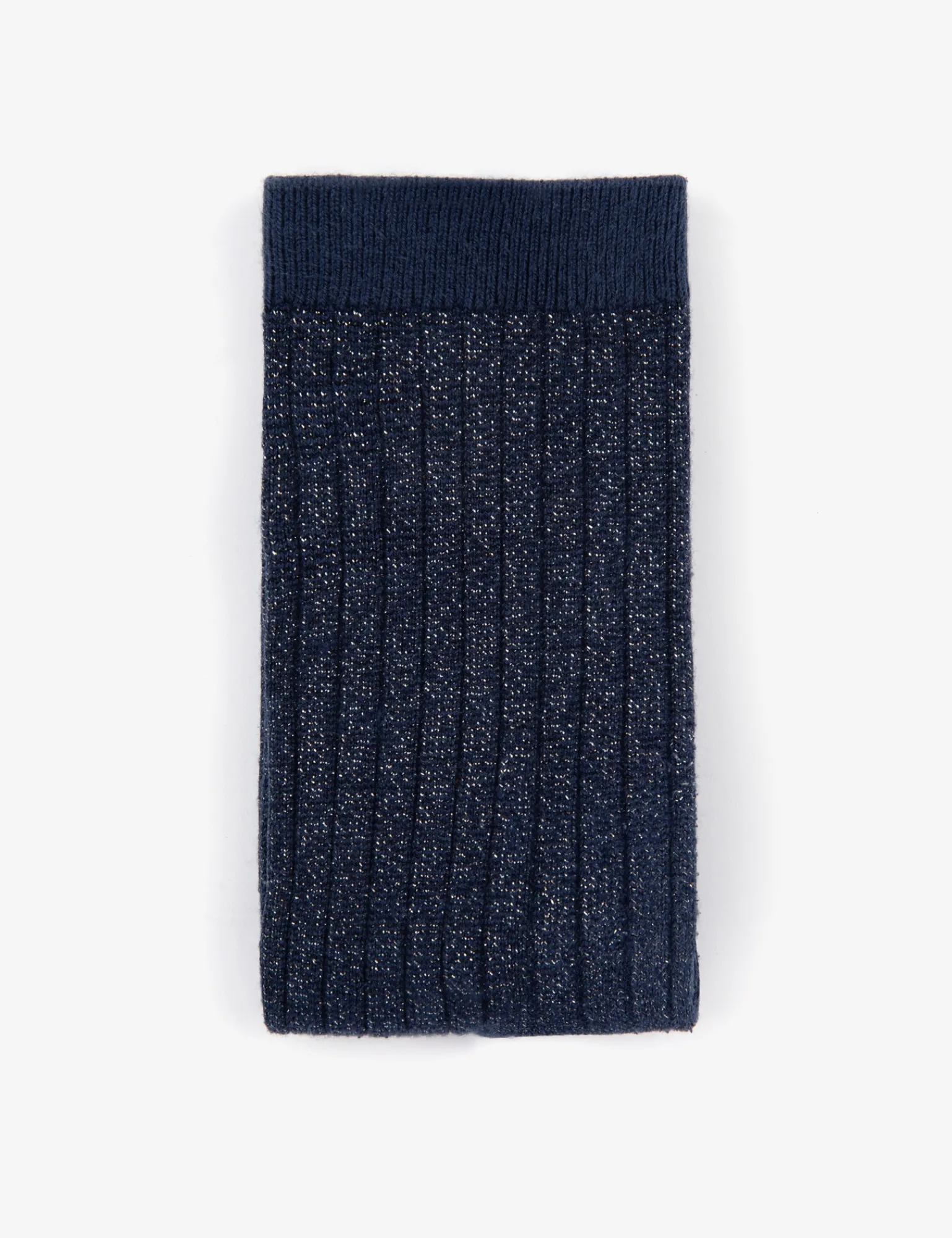 Penelope Chilvers Lurex Sock Navy Hot
