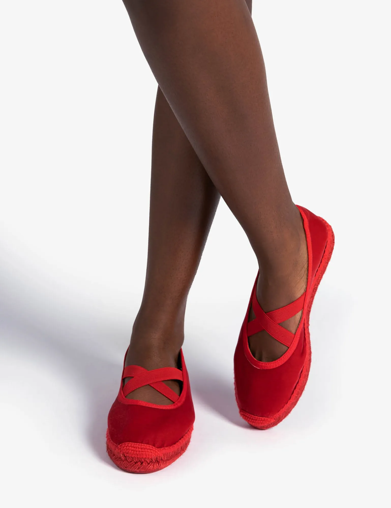 Penelope Chilvers Chico Velvet Espadrille Lipstick Best