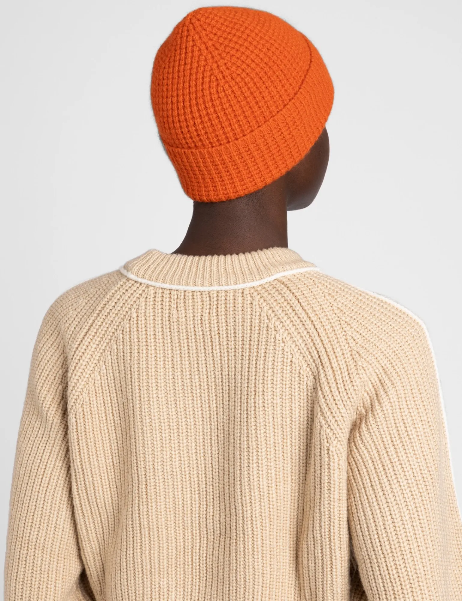 Penelope Chilvers Hadrian Lambswool Beanie Orange Fashion