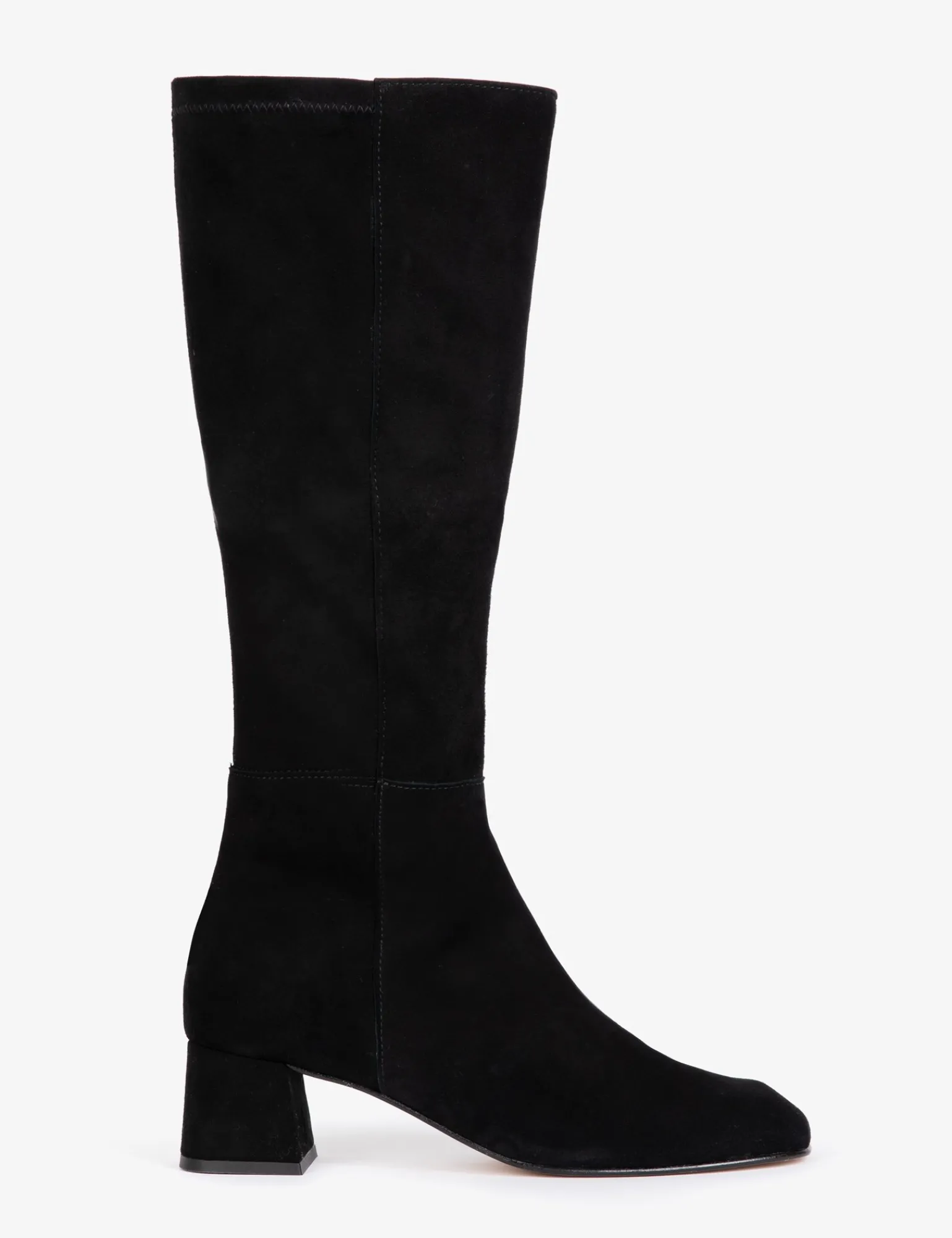 Penelope Chilvers Sinatra Suede Boot Black Hot