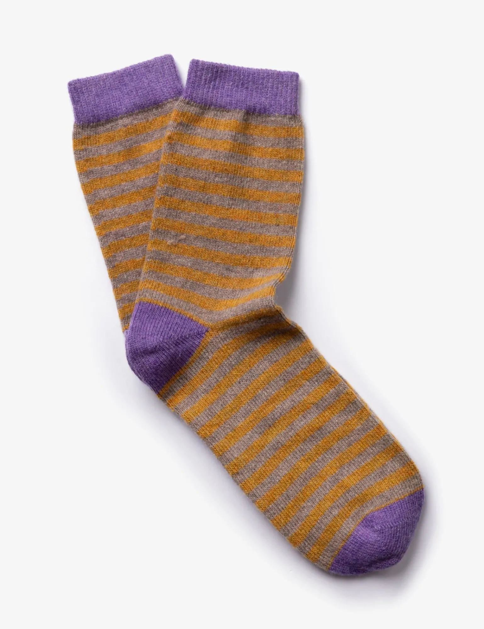 Penelope Chilvers Lambswool Candy Stripe Sock Piccalilli Discount