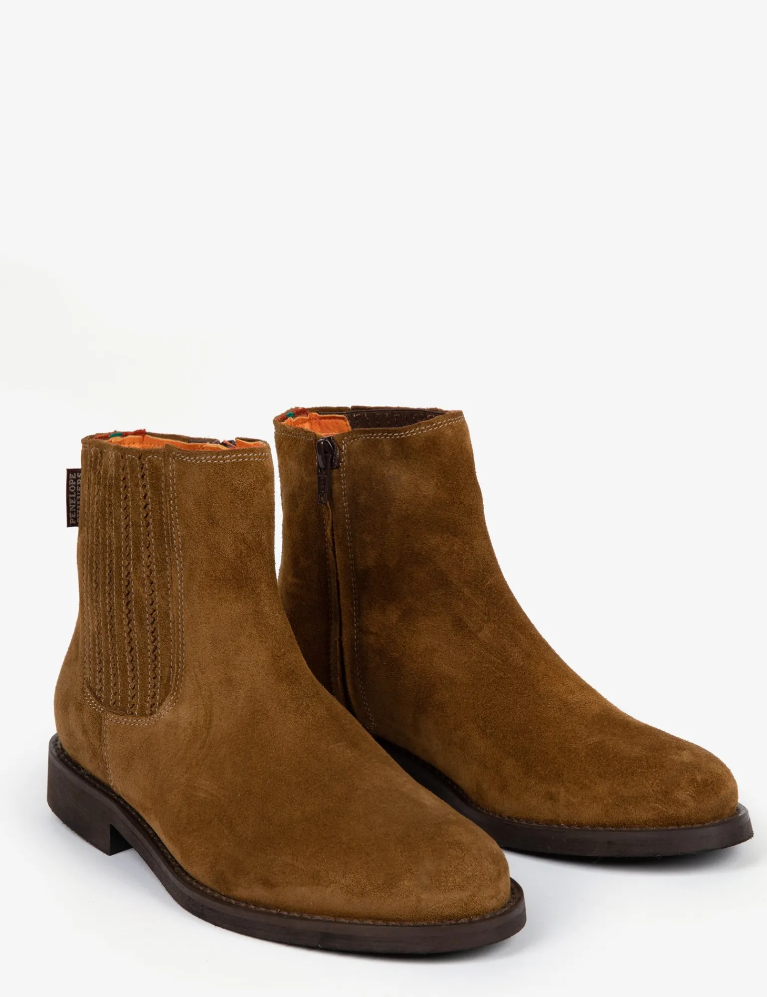 Penelope Chilvers Chelsea Suede Boot Peat Fashion