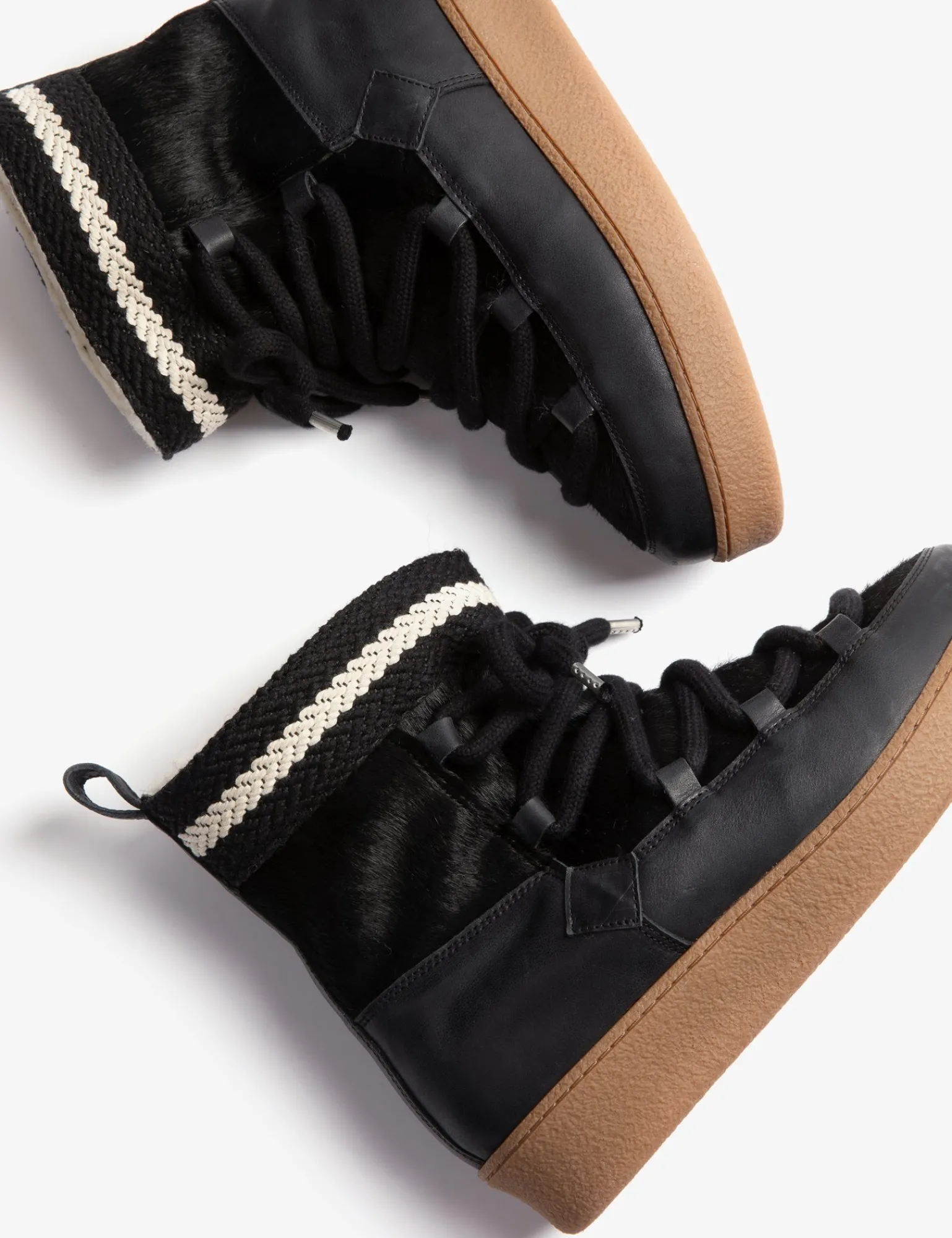 Penelope Chilvers Cosmos Pony Boot Black Fashion