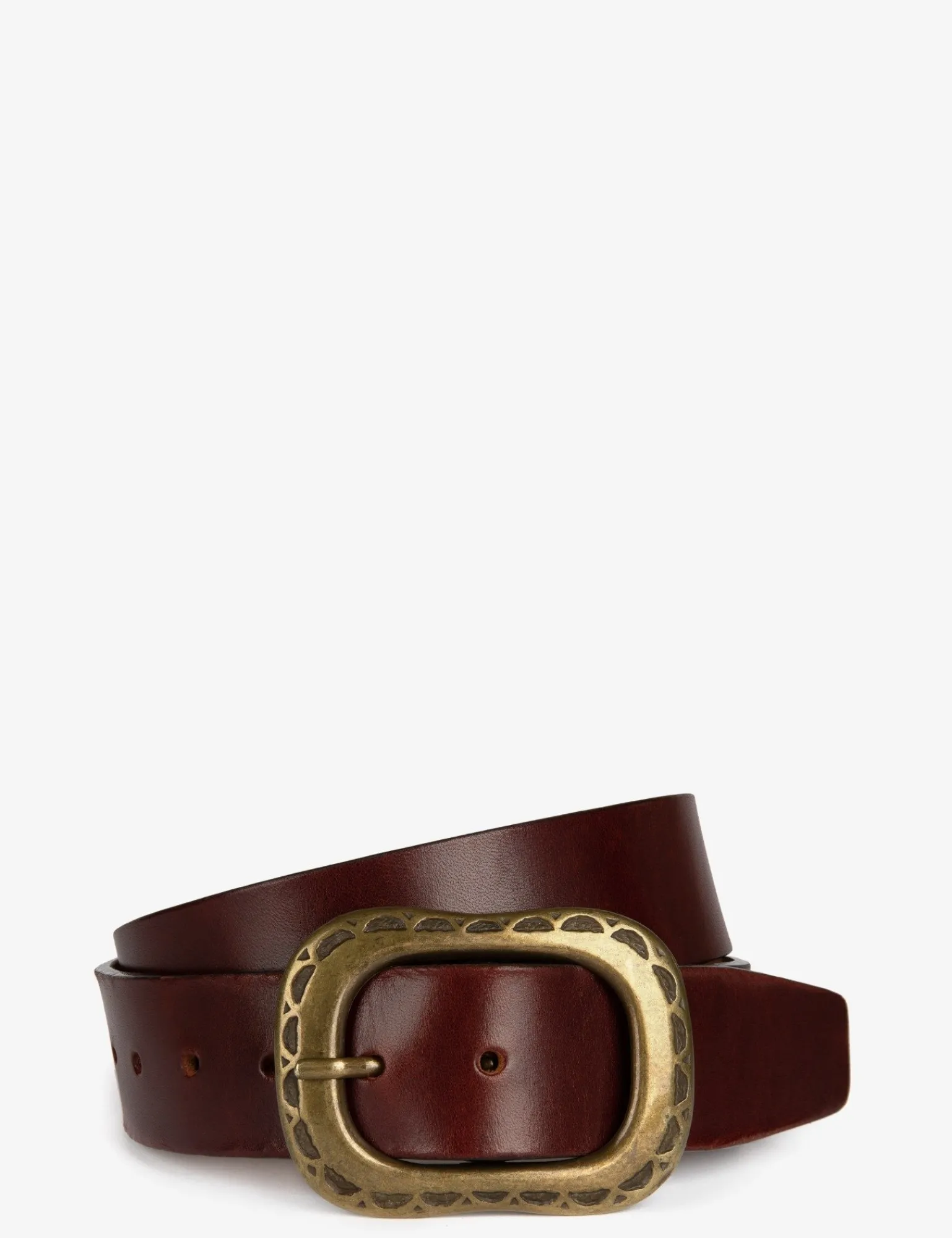 Penelope Chilvers Bronze Buckle Belt Brown Hot
