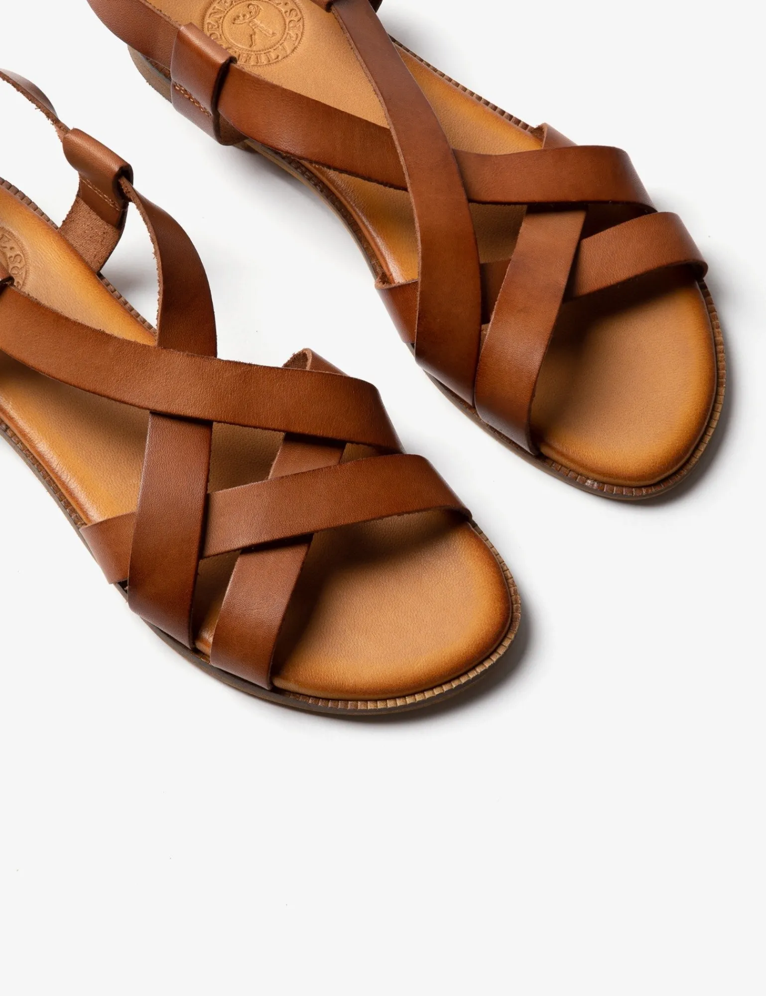 Penelope Chilvers Buttercup Leather Sandal Tan Sale