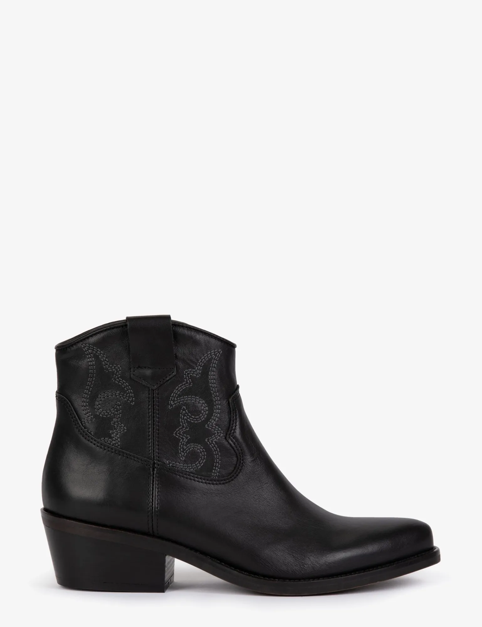 Penelope Chilvers Cassidy Leather Cowboy Boot Black Online