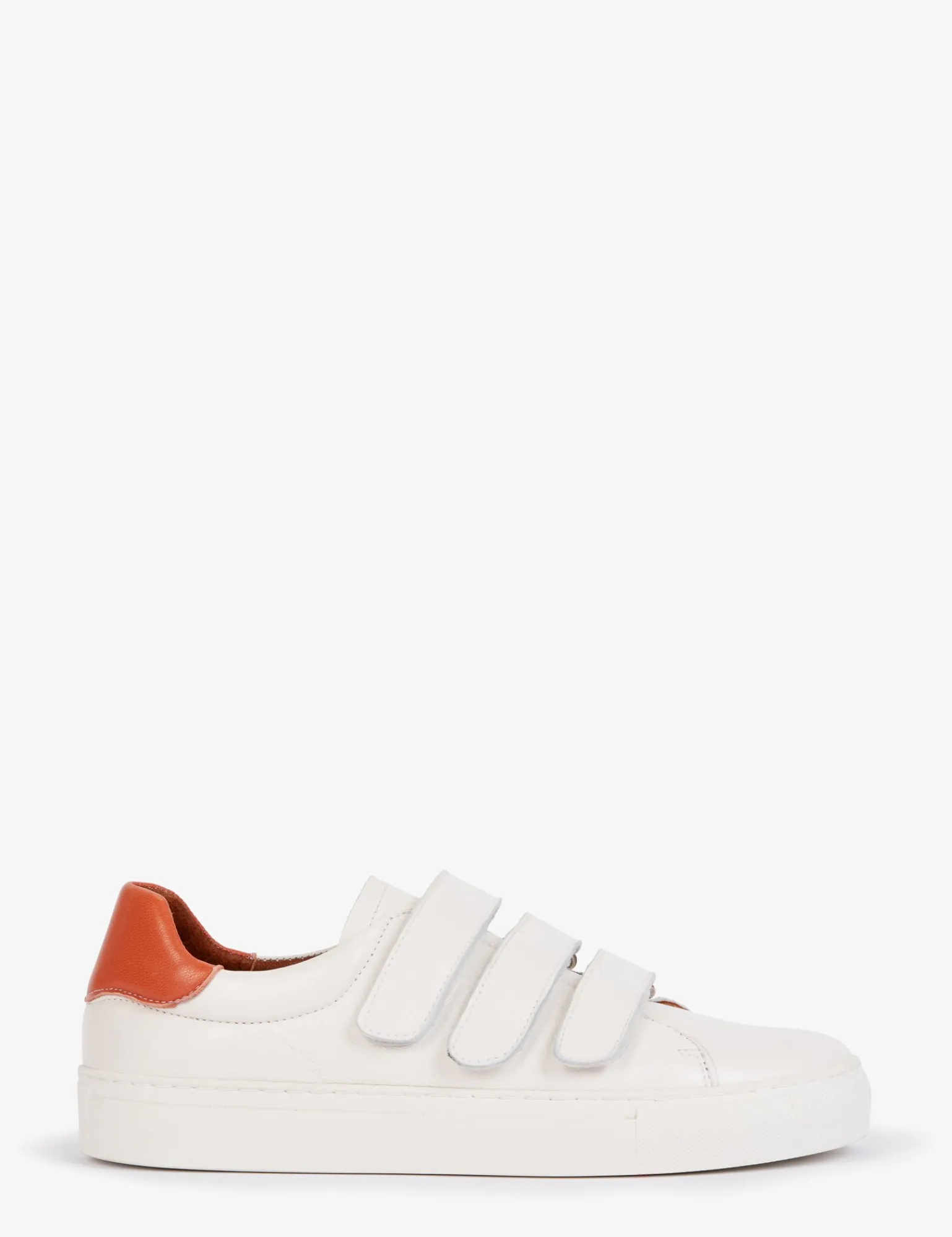 Penelope Chilvers Pacha Leather Trainer White Best