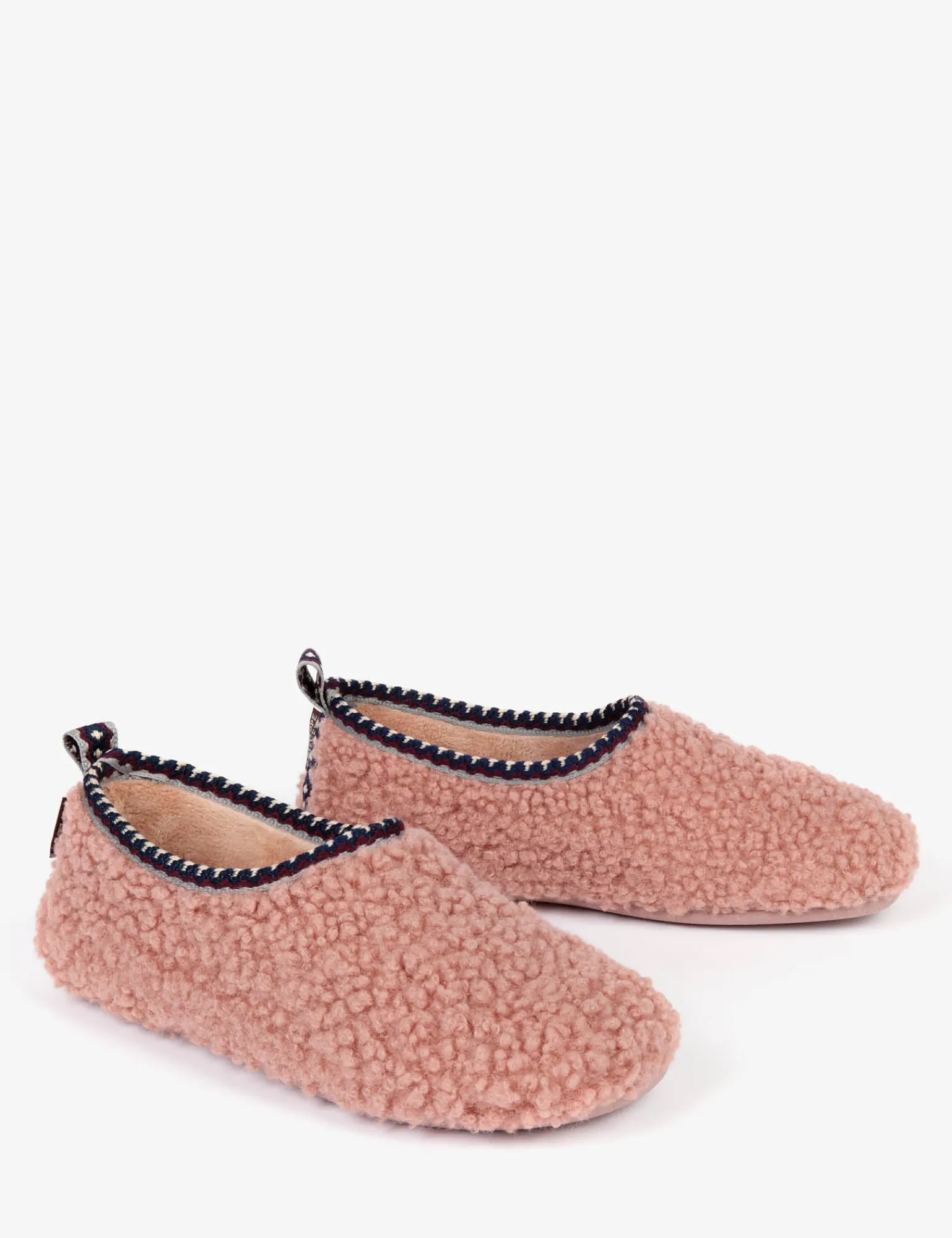 Penelope Chilvers Peaseblossom Fleece Slipper Rose Hot