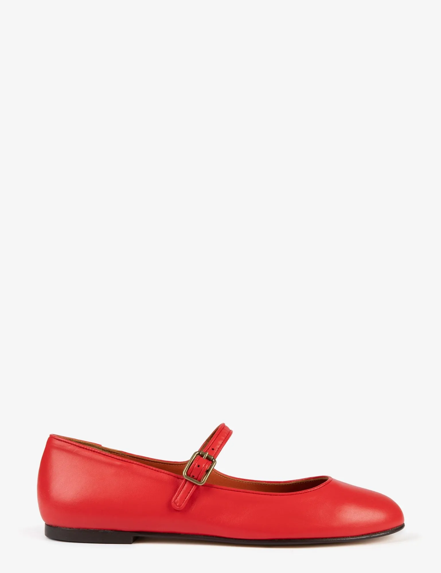 Penelope Chilvers Fay Leather Mary Jane Red Fashion