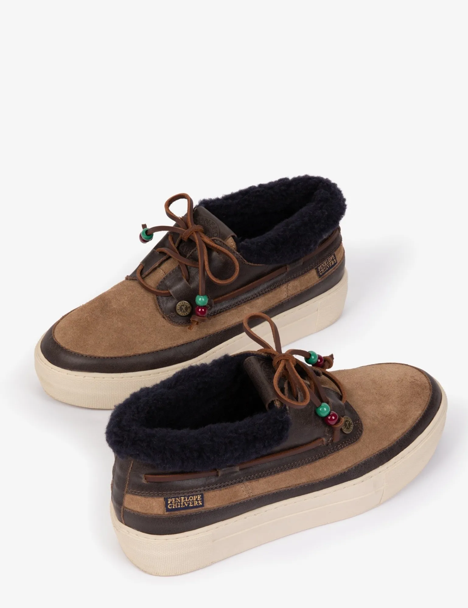 Penelope Chilvers Lumberjack Wool-Lined Trainer Gintonic Fashion