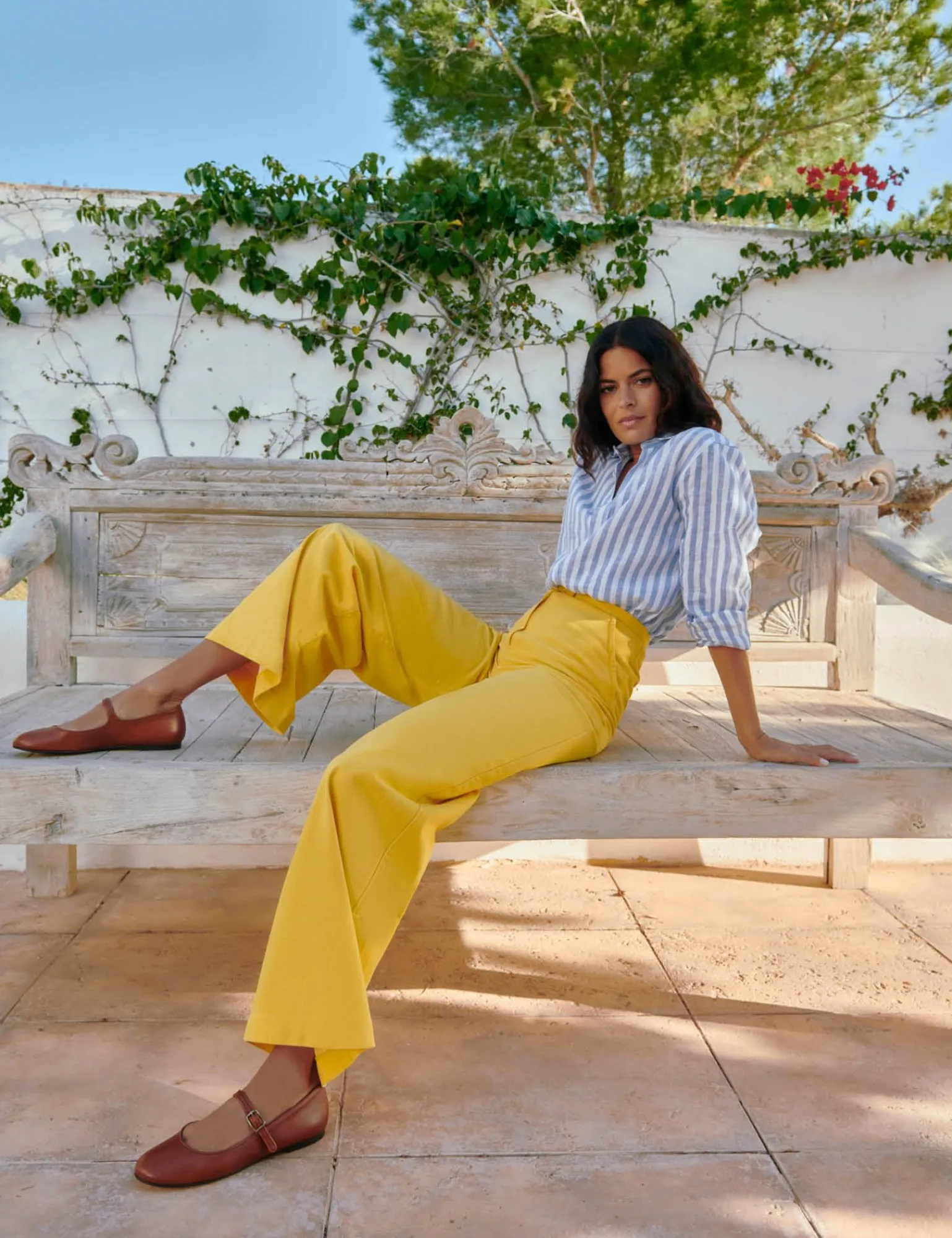 Penelope Chilvers Fay Leather Mary Jane Tan Online